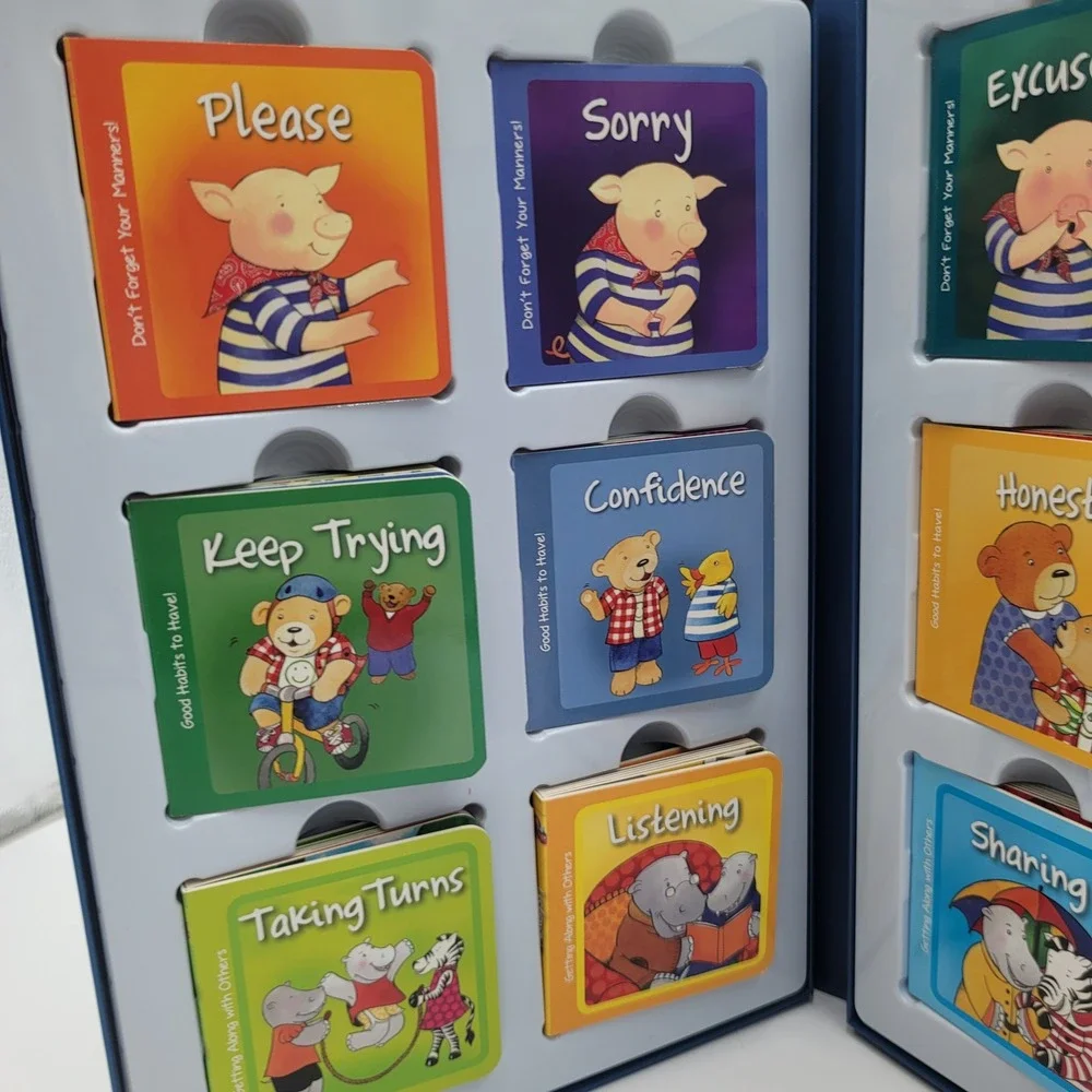 A Case of Good Manners 12 Board Book Set Sweet Cherry‎ Publishing Social Skills